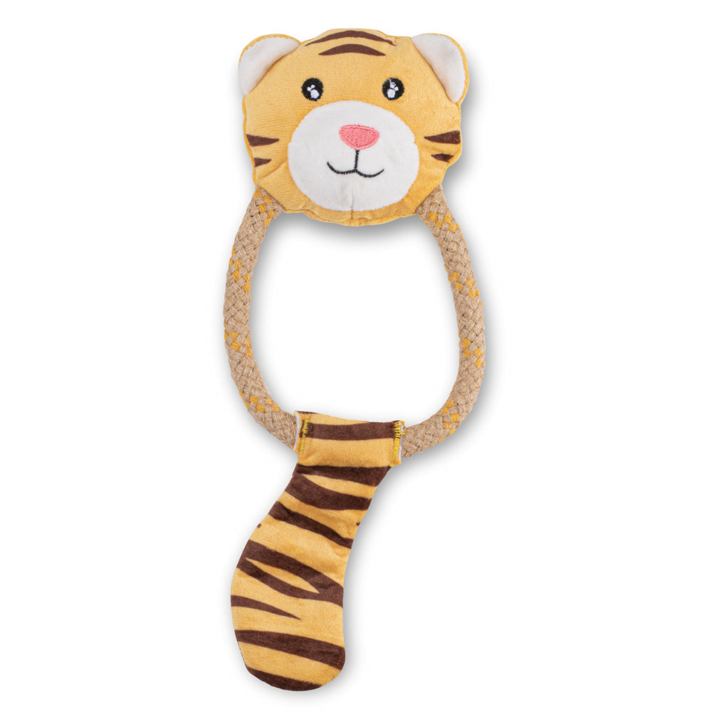Hemp Rope Dog Toy - Tilly the Tiger (6869525627041)