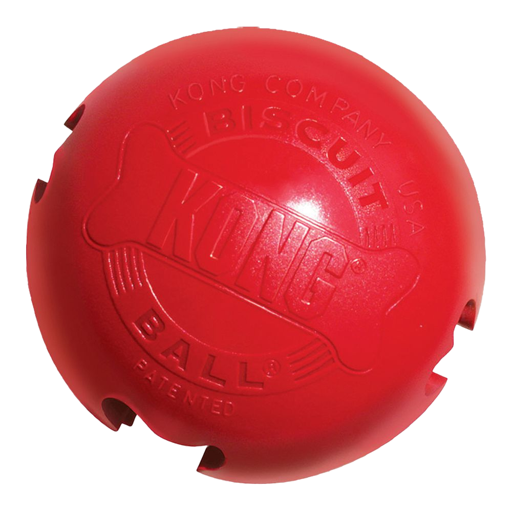 KONG Classic Biscuit Ball Dog Toy (7751975076082)