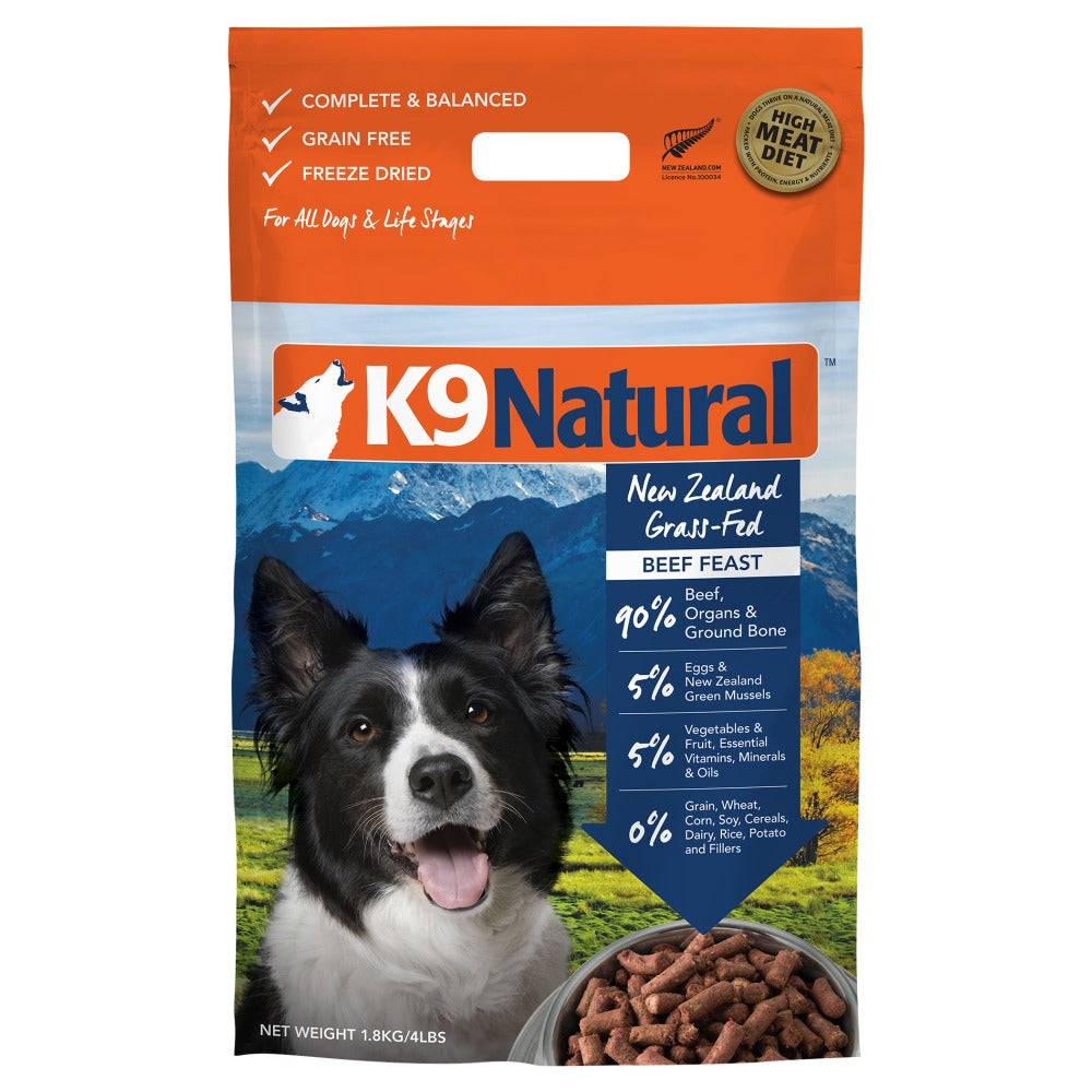 Canine Natural Beef Feast Freeze Dried for Dog Food or Topper (6966206005409)