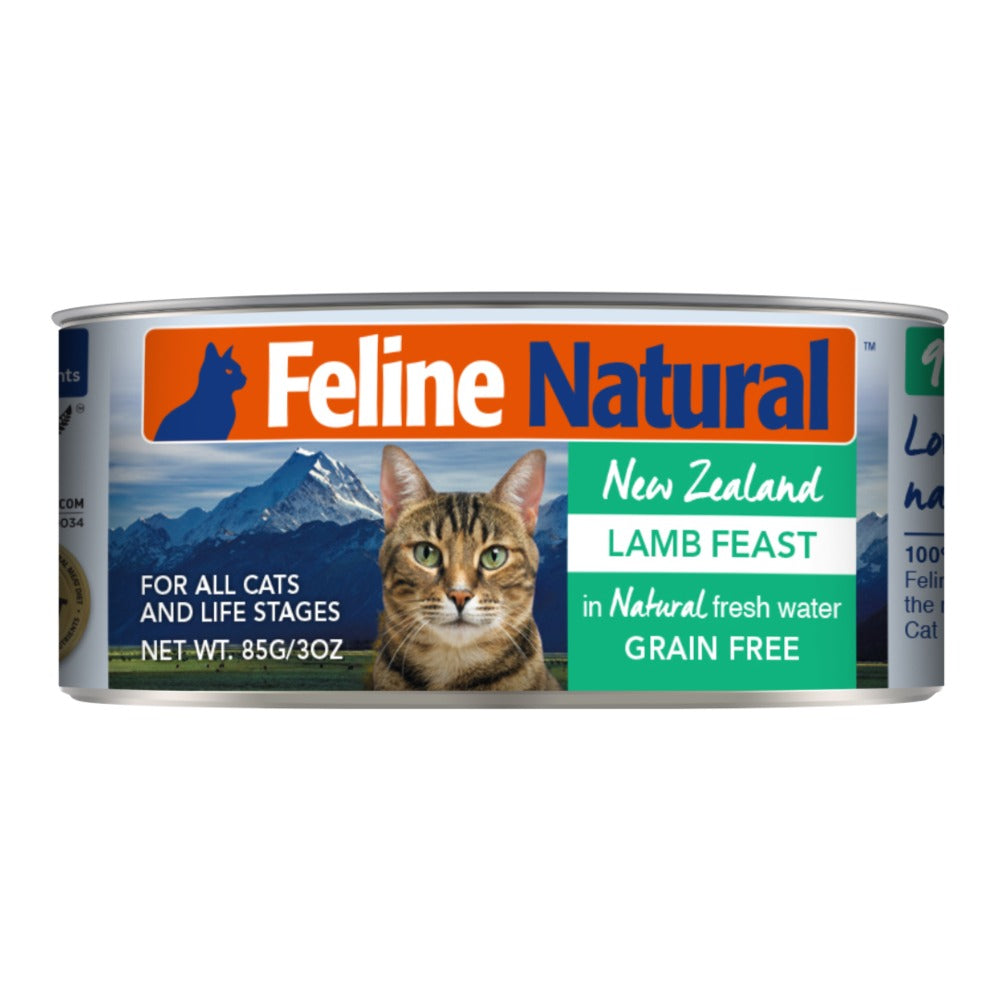 Feline Natural Canned Lamb for Cats | 2 sizes (6869608464545)