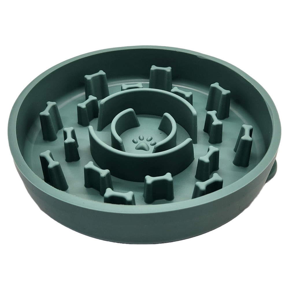 Silicon Slow Feeder Pet Bowl for Dogs & Cats (7775959449842)