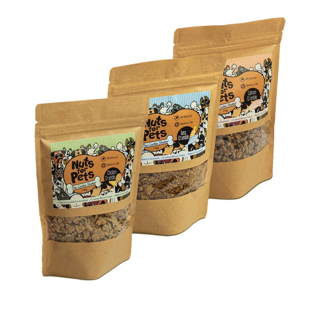 Nuts for Pets Meal toppers & Crumbles Dog treats (7843257221362)