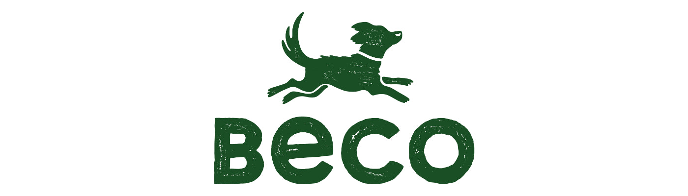 Beco all natural dog toys, food, poop bags.  Great dog any dog and also the planet