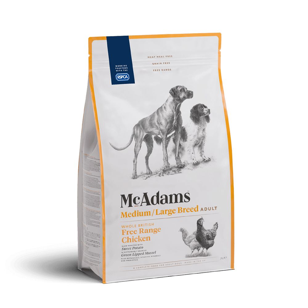 McAdams Large Breed Free Range Chicken Dry Dog Food (7542221177074)