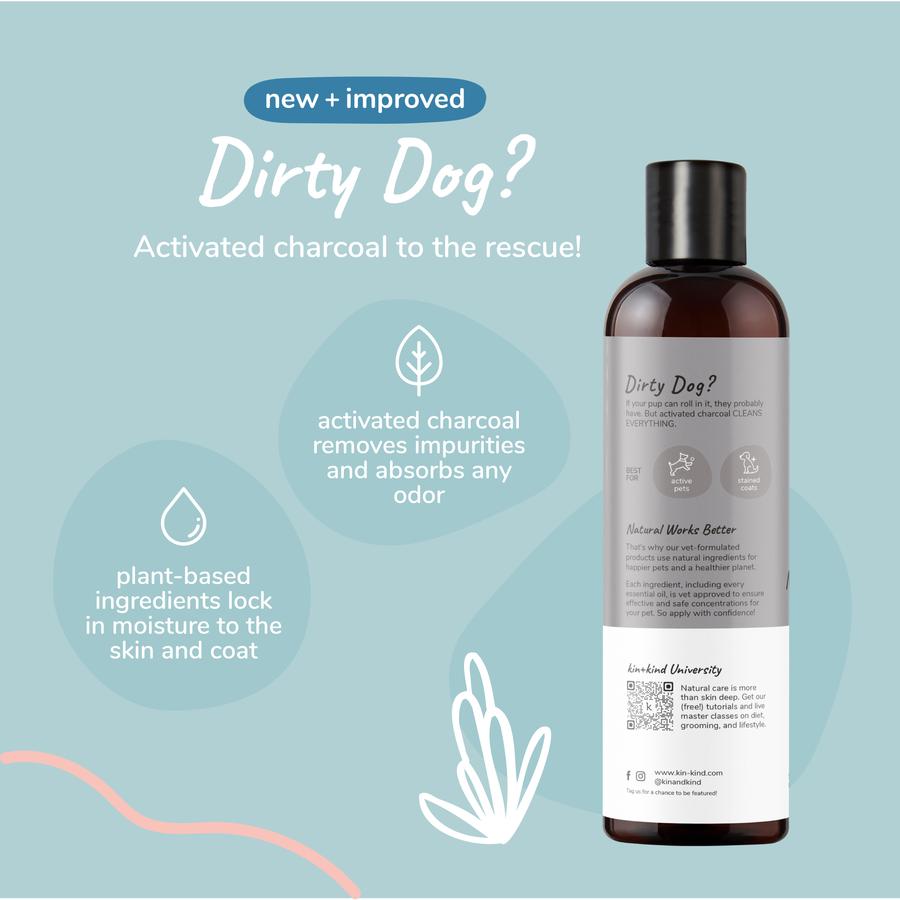 Deep Clean Charcoal Natural Shampoo - Patchouli for Dogs (6856105885857)