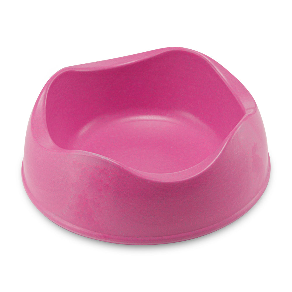 Happy Town Pets - Beco - Bamboo pet bowl - pink (6631126728865)