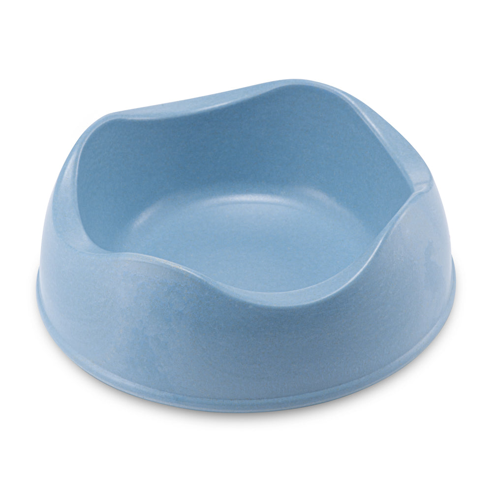 Happy Town Pets - Beco - Bamboo pet bowl - Blue (6631126728865)