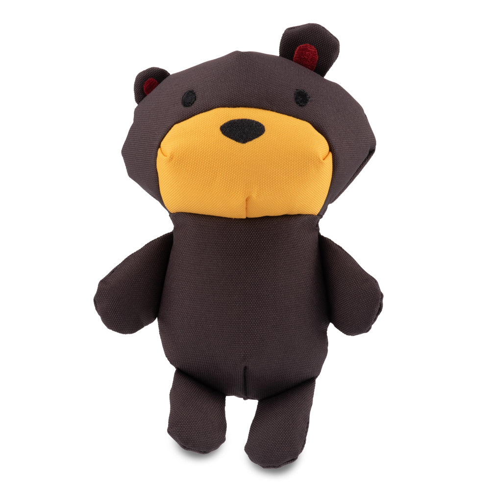 Cuddly Recycled Plastic Soft Dog Toy - Toby the Teddy (6869480276129)