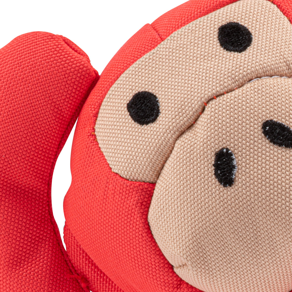 Cuddly Recycled Plastic Soft Dog Toy - Michelle the Monkey (6632787443873)