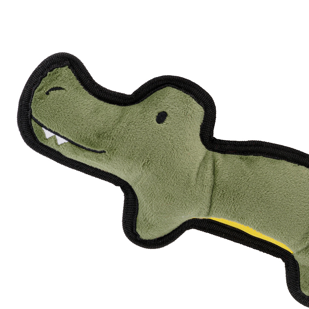 Rough & Tough Recycled Plastic Crocodile Dog Toy (6972085862561)