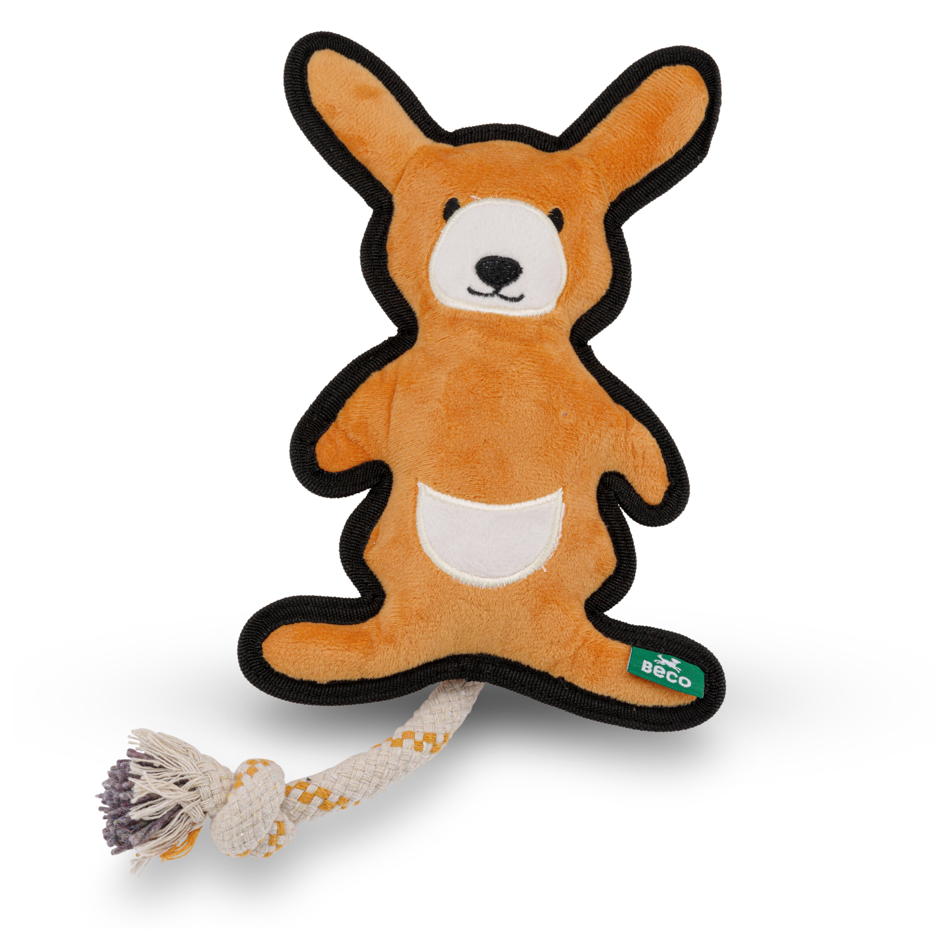 Rough & Tough Recycled Plastic Kangaroo Dog Toy (6972096479393)