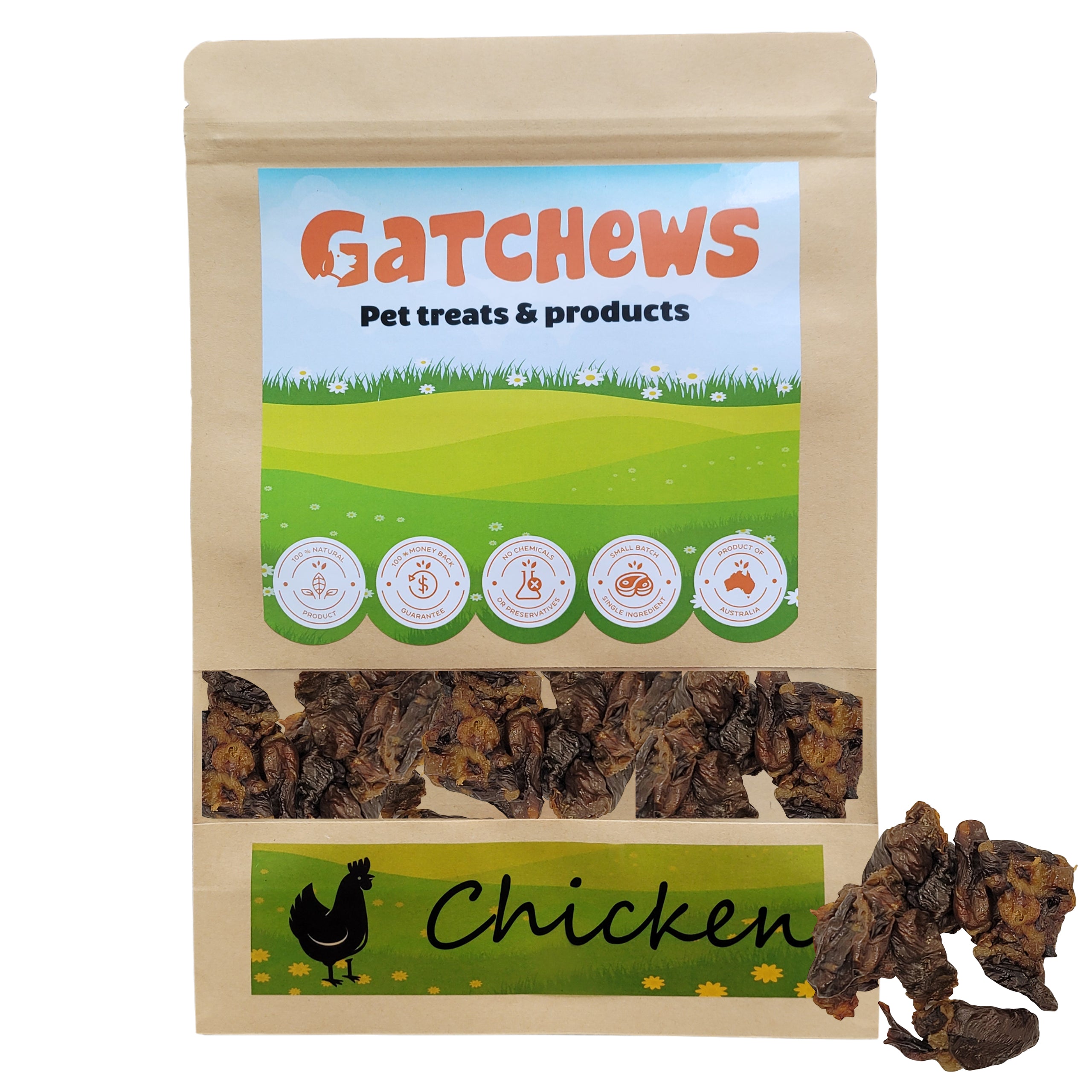 Happy Town Pets Chicken heart chews & treats package (6610034688161)