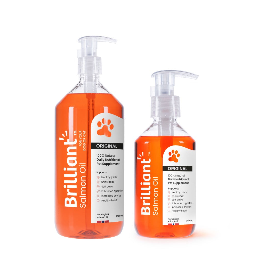 Brilliant Salmon Oil for Dogs, Cats & Puppies (7683169976562)
