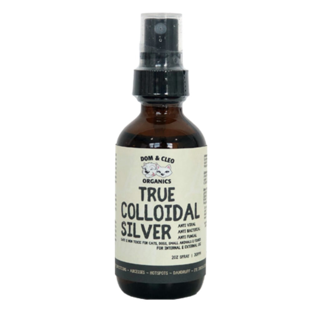 Dom & Cleo Colloidal Silver Spray For Dogs & Cats 59ml (7430585647346)