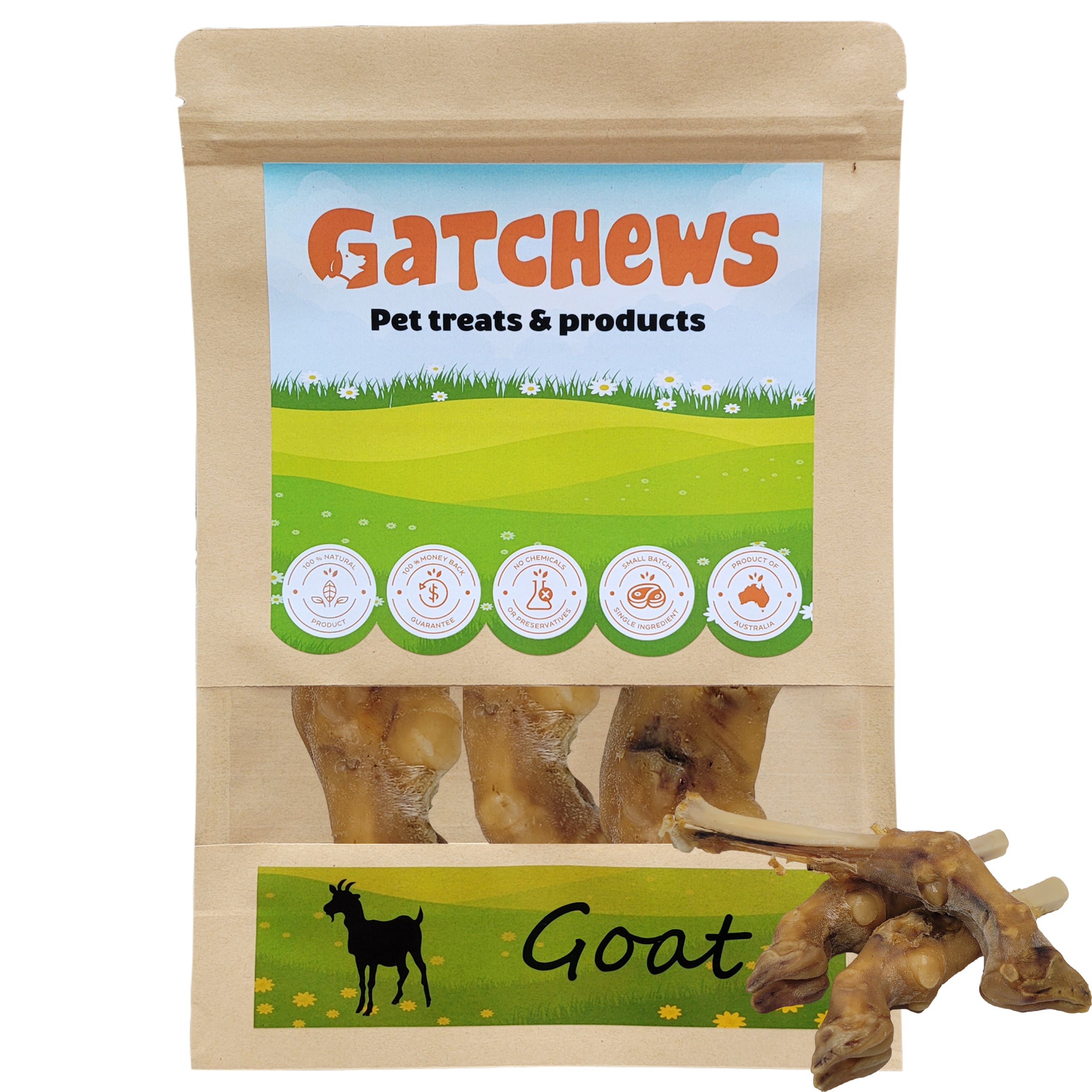 Gatchews Goat Trotter Chews & Treat (6574297612449)