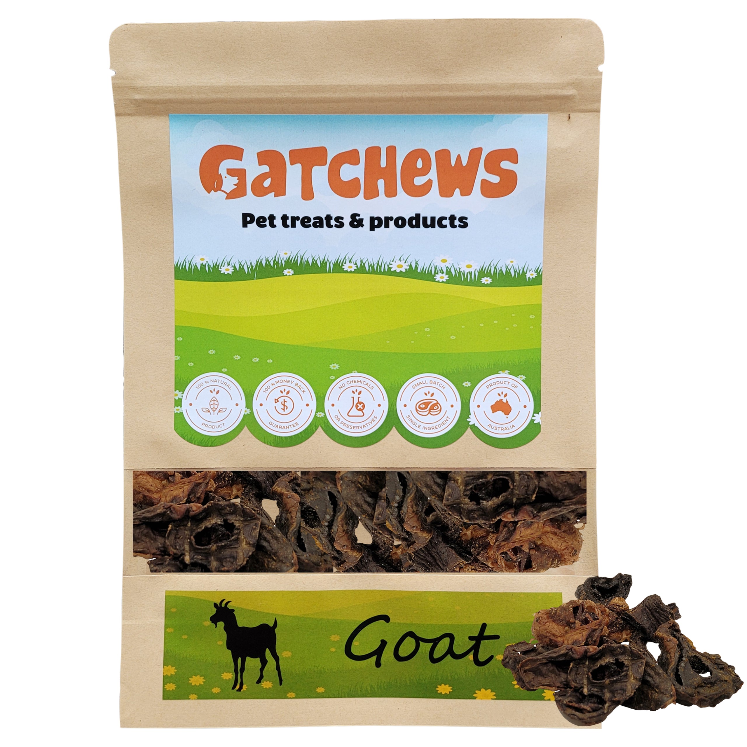 Happy Town Pets Goat hearts chews & treats package (6608026960033)