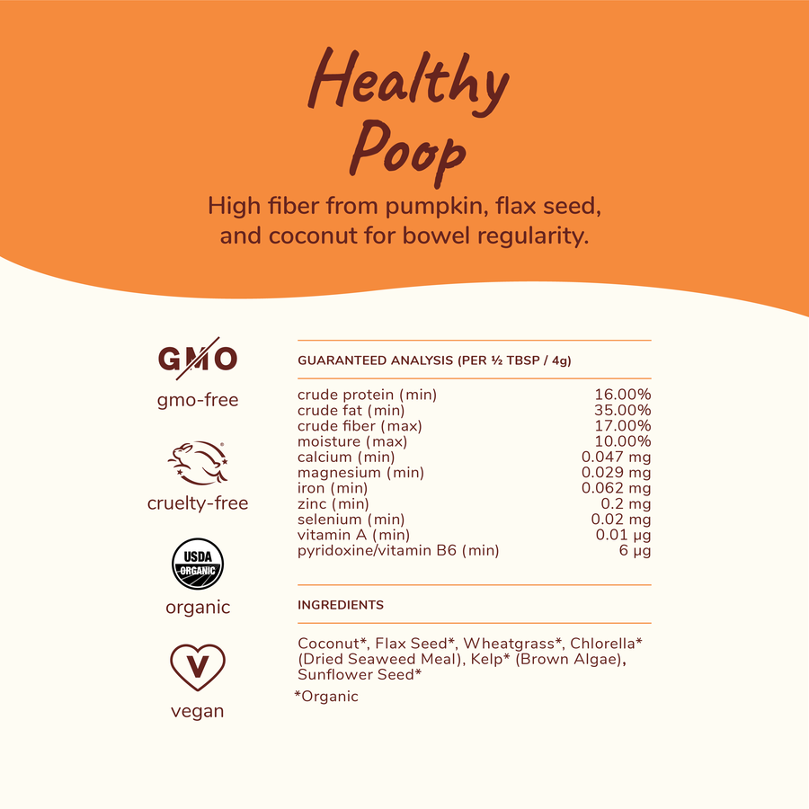 Healthy Poops Supplement for Dogs & Cats (6855624917153)