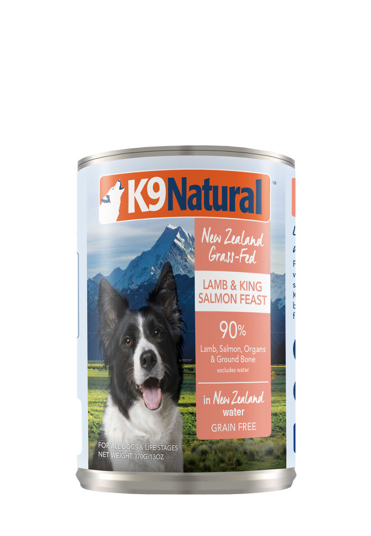 K9 Natural Canned Lamb & Salmon Wet Food for Dog (7556776984818)