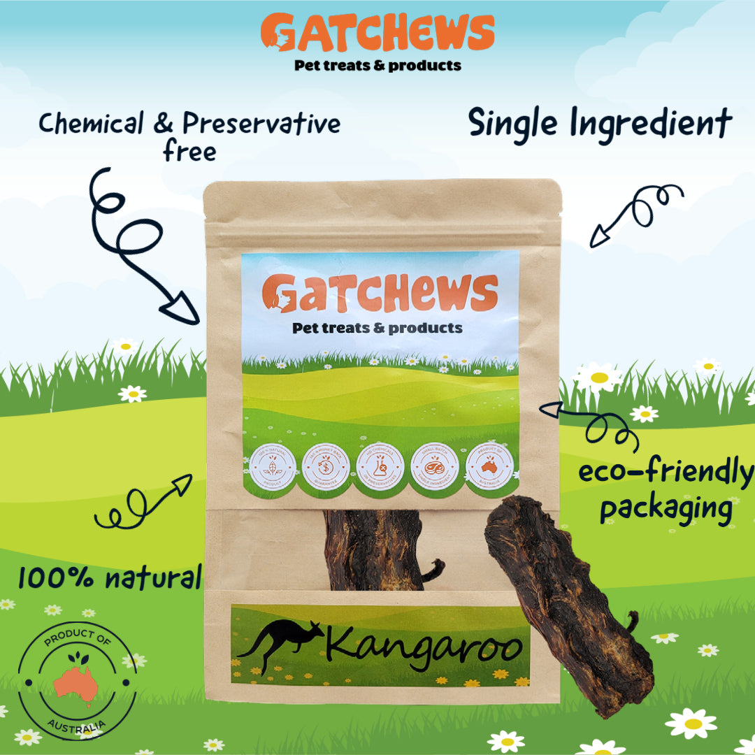 Gatchews Kangaroo Whole Lumbar Dog Treats (6736049799329)