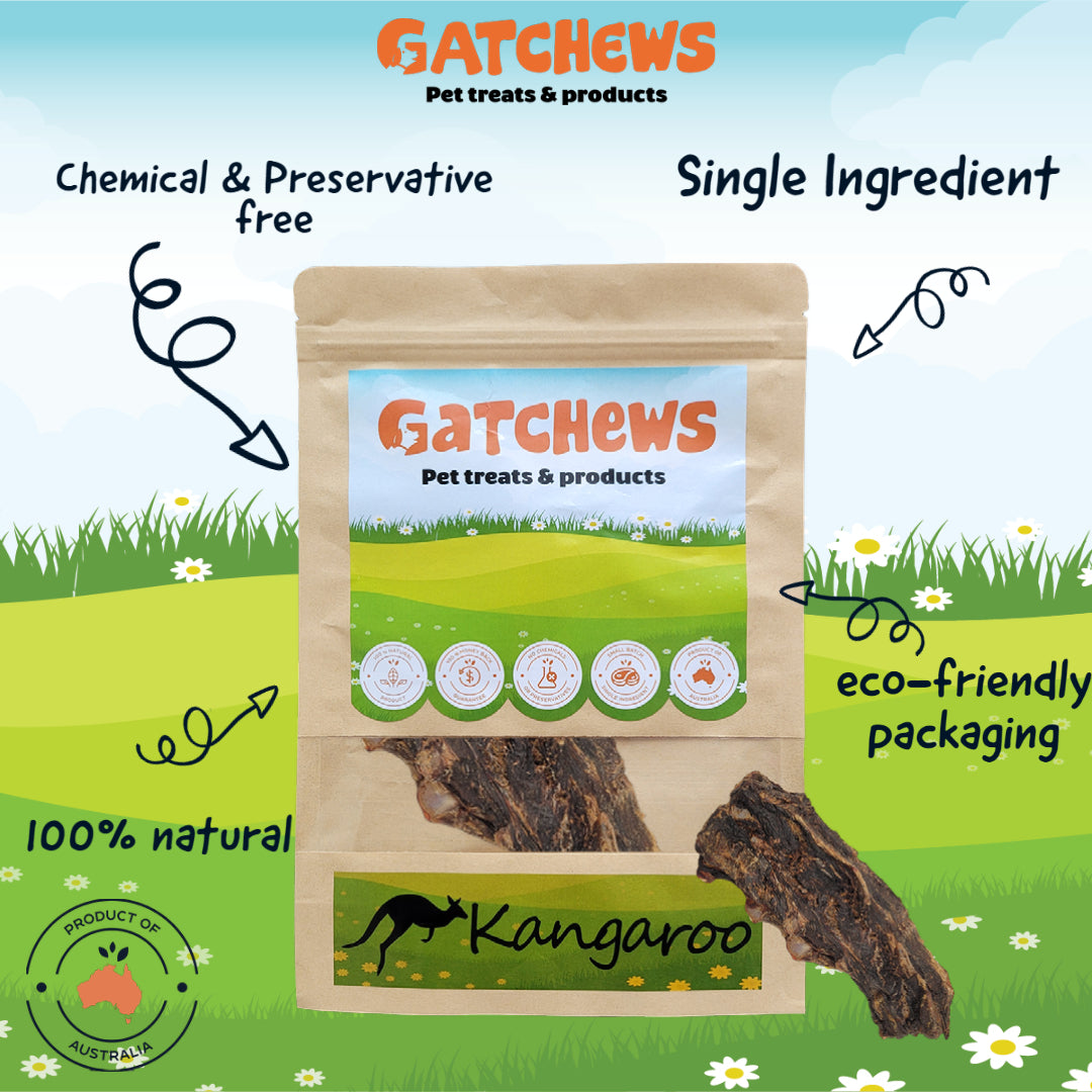 Gatchews Kangaroo Split Lumbar Dog Treats (6610202984609)