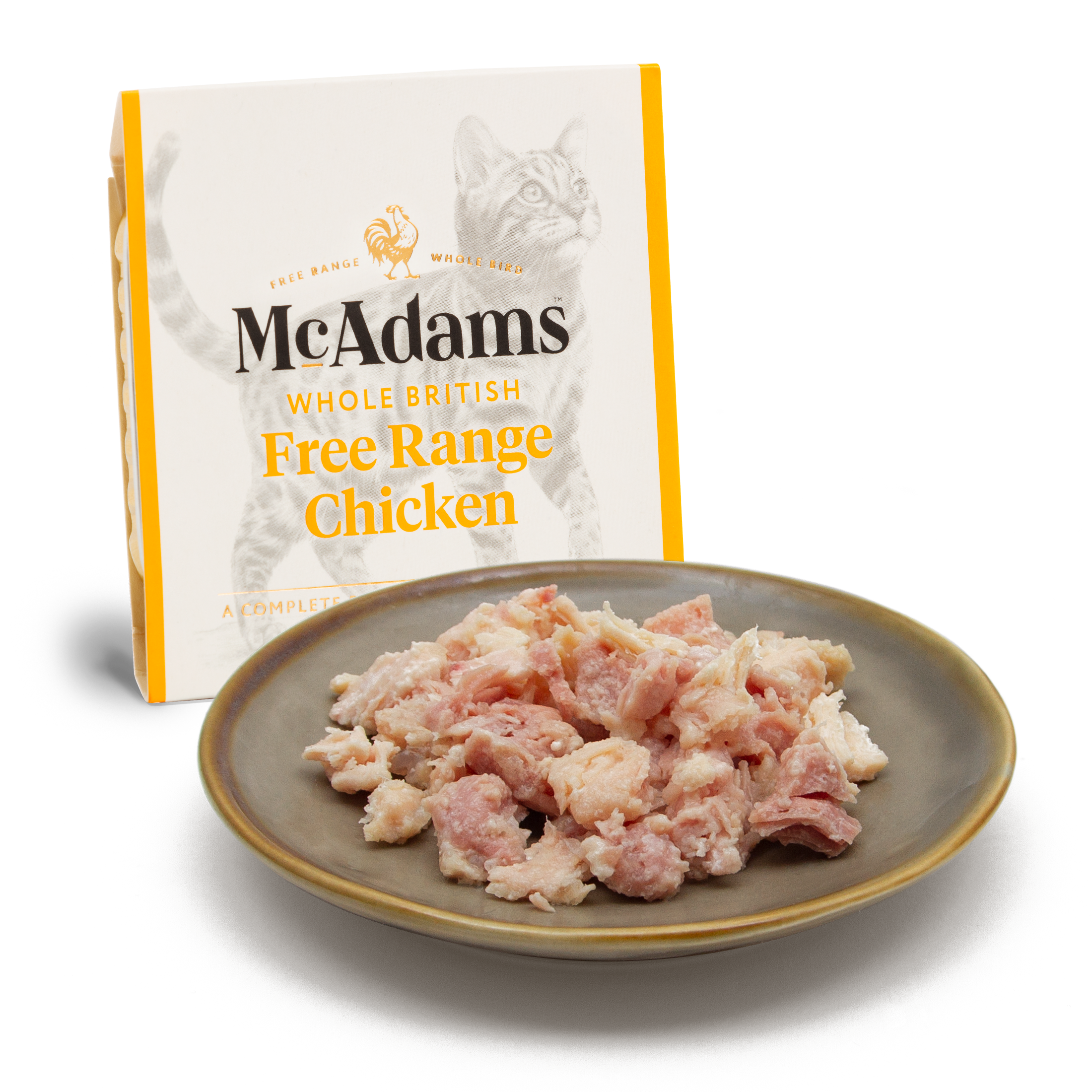 McAdams Free Range Chicken Wet Cat Food 100g (7542237888754)