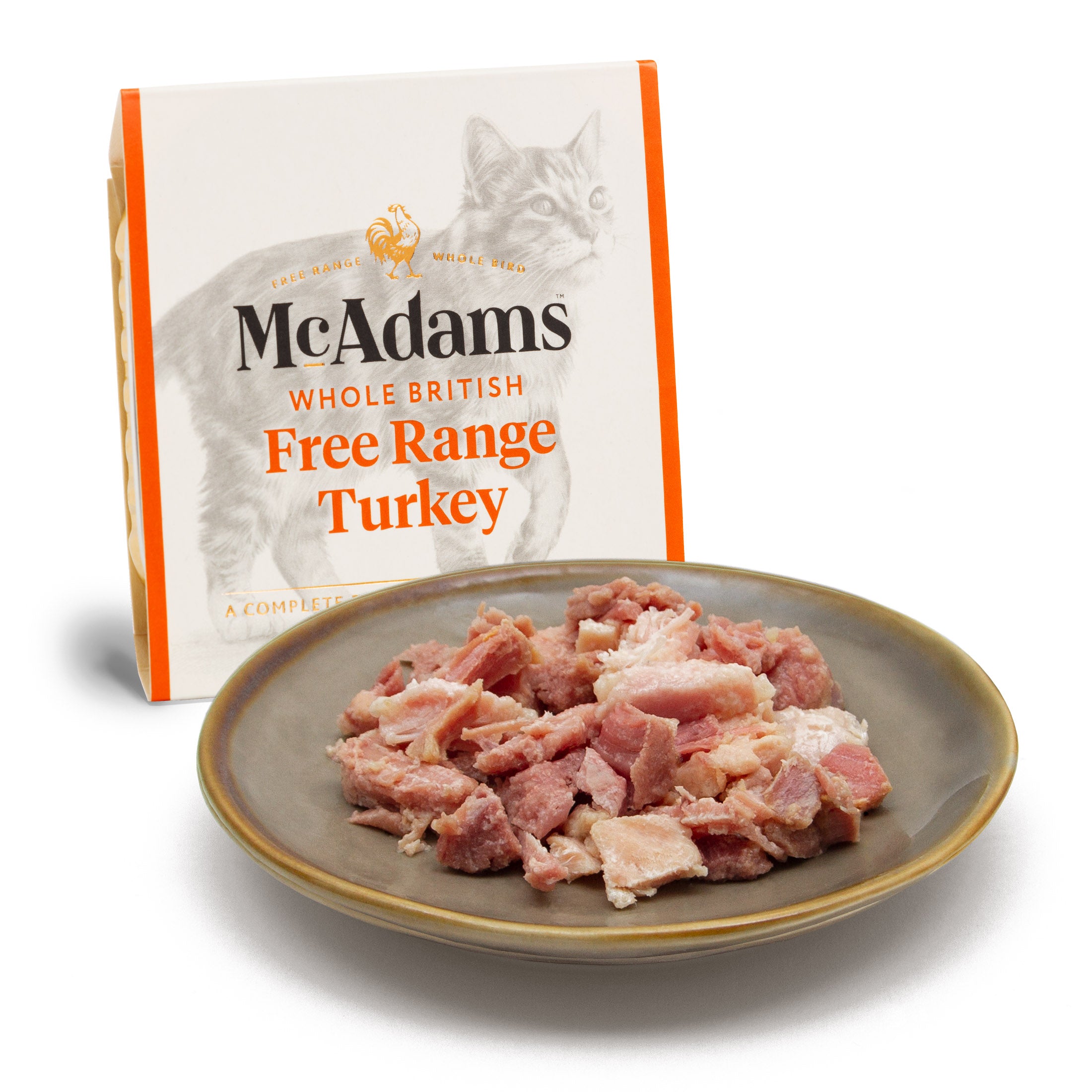 McAdams Free Range Turkey Wet Cat Food 100g (7542247194866)