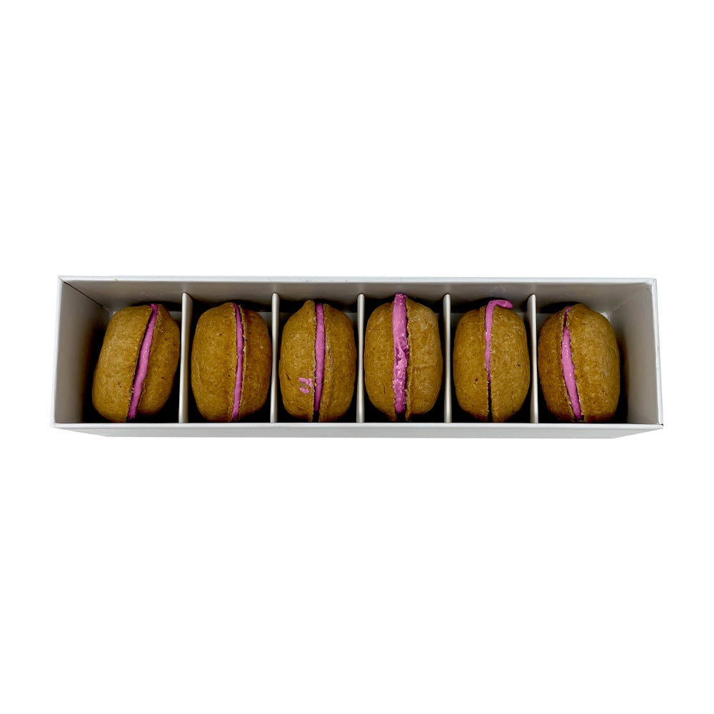 Raspberry Butter Dog Macarons (6990961508513)