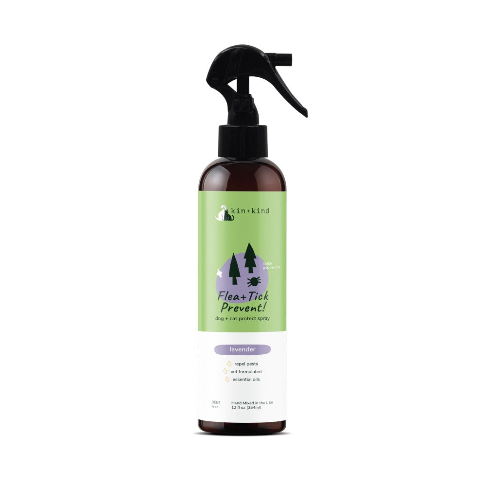 Natural Flea & Tick Protection repel spray for Cats & Dogs - Lavender (6855605190817)
