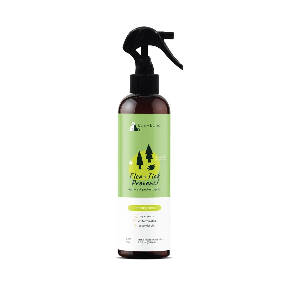 Natural Flea & Tick Protection repel spray for Cats & Dogs - Lemongrass (6855484604577)