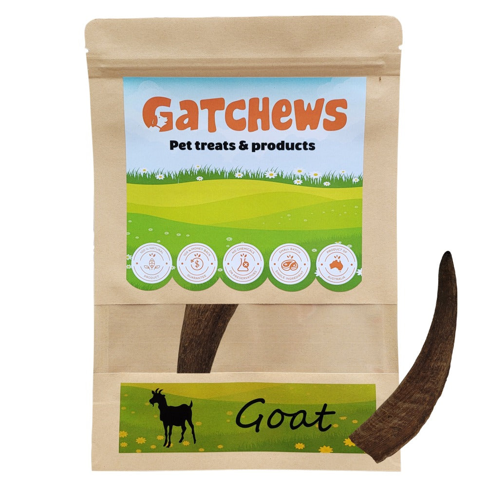 Gatchews Goat Horn - Natural Chews & Treat (6663718797473)