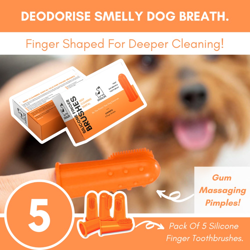 Dogslife Silicone Finger Toothbrushes (7776415514866)