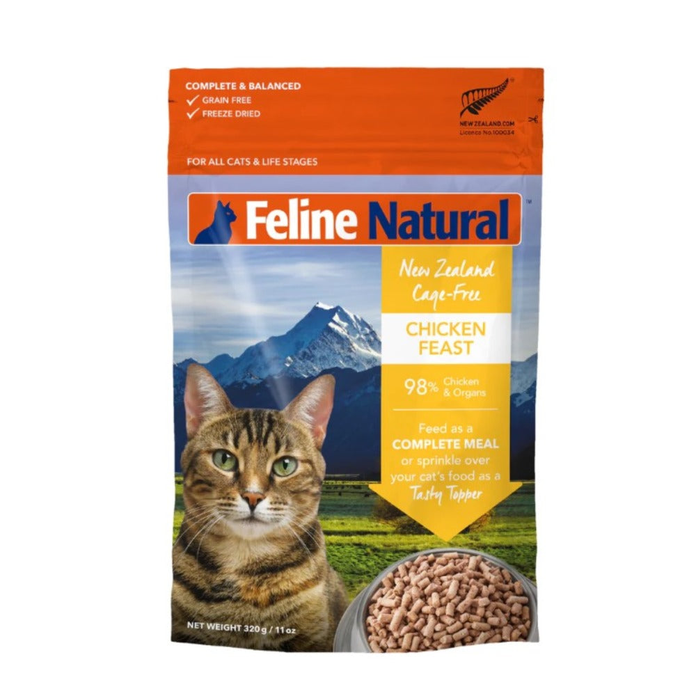 Feline Natural Chicken Feast Freeze Dried for Cats (7843710992626)