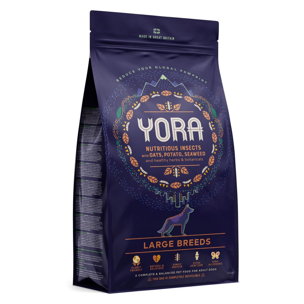 Yora Young Large Breed Insect Based Dog Food (7624883503346)