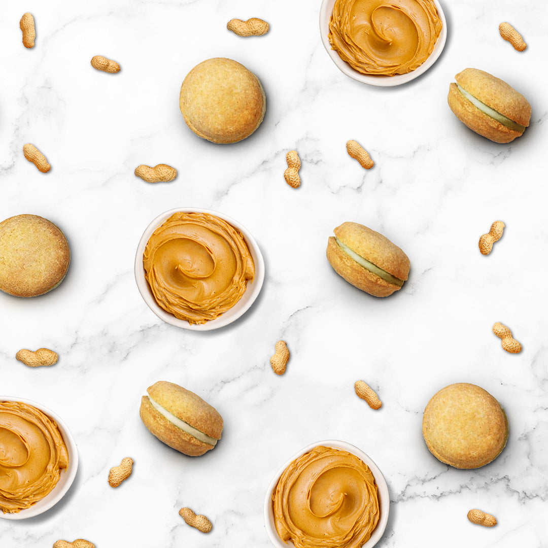 Peanut Butter Dog Macarons (6990960033953)