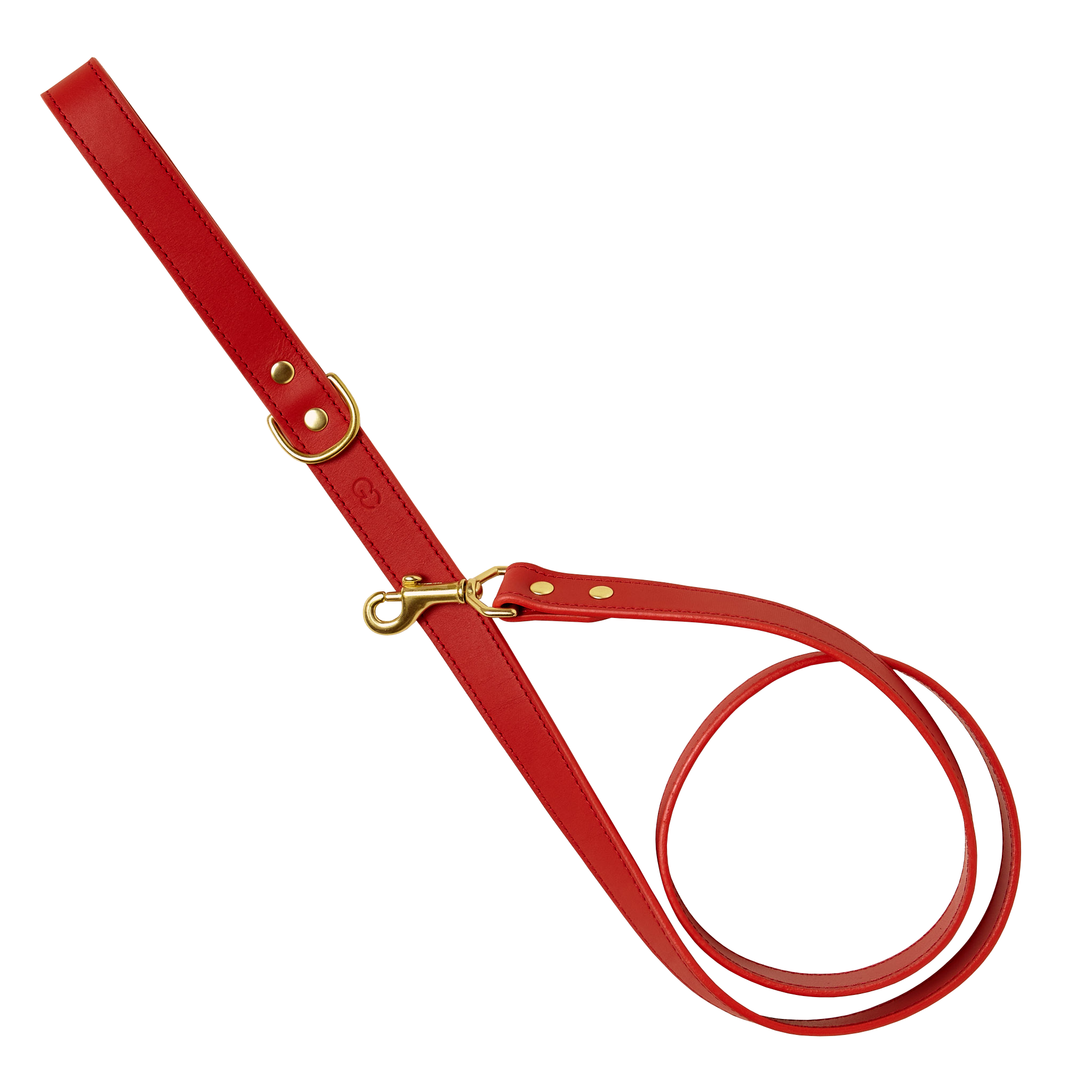 Signature k9 leather leash hot sale