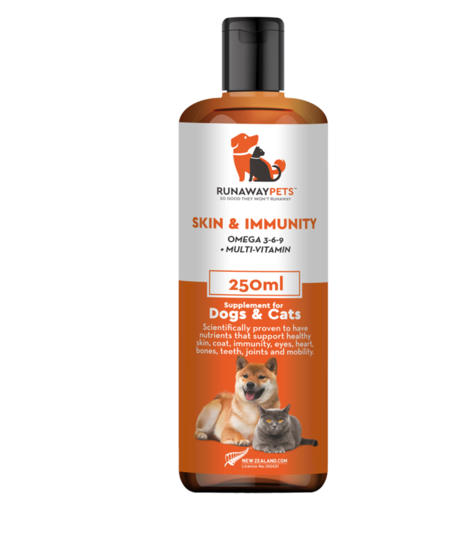 Runaway Pets Skin & Immunity Supplements for Dogs & Cats (7762666455282)