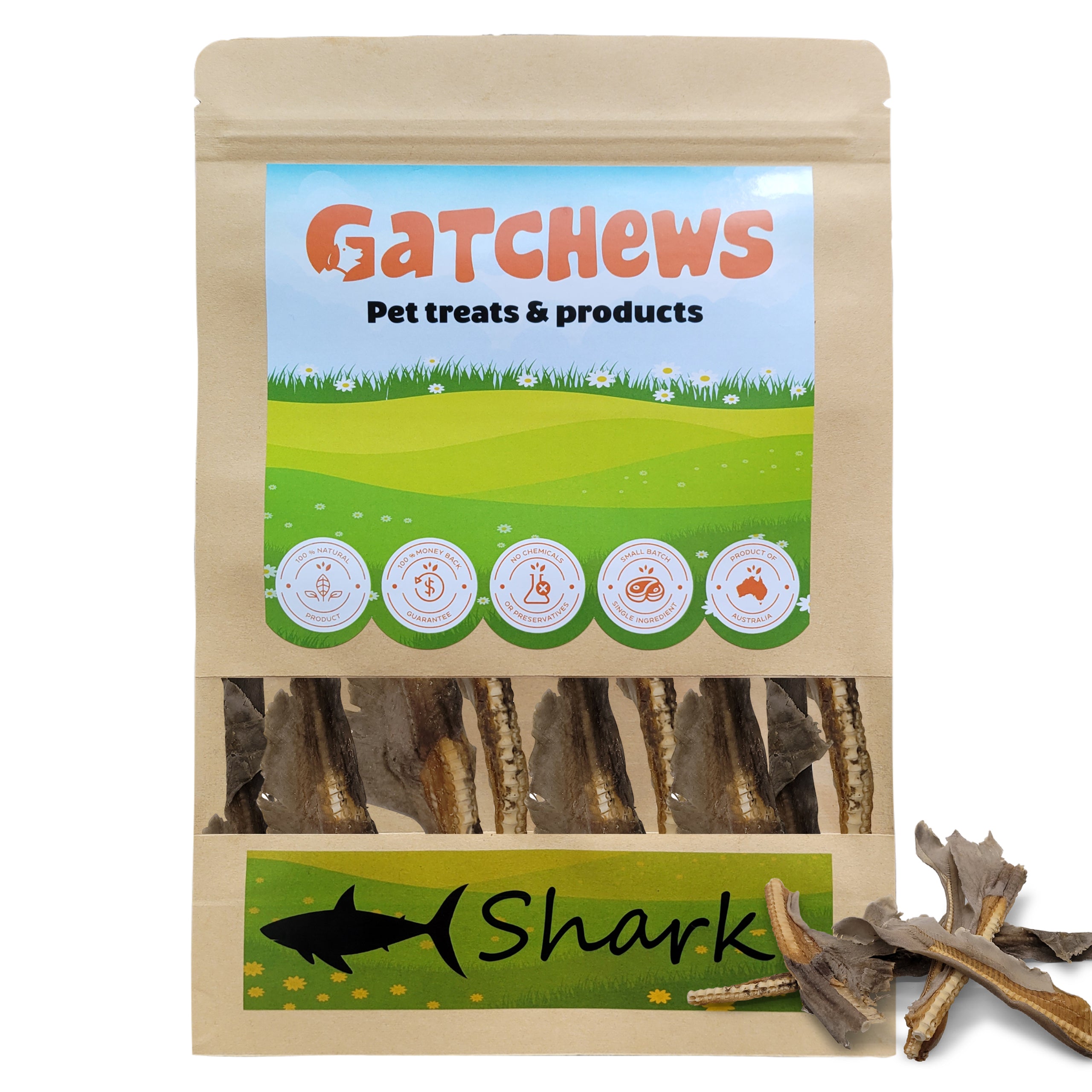 Happy Town Pets Shark tails chews & treats package (6567849394337)