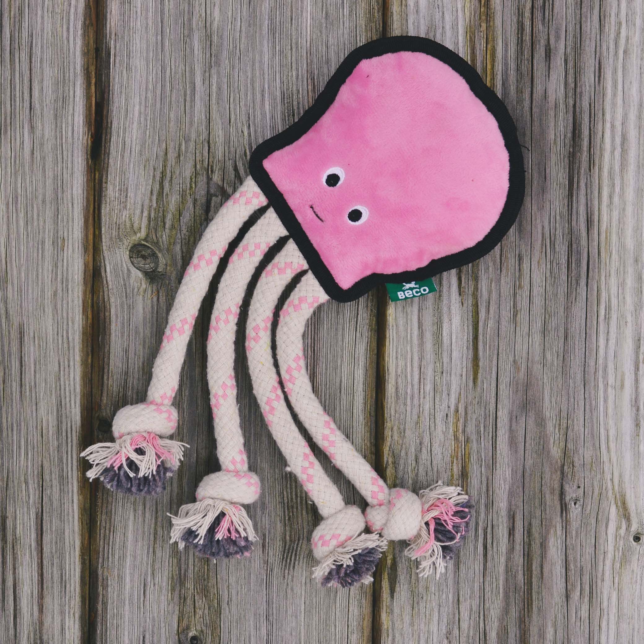 Rough & Tough Recycled Plastic Octopus Dog Toy (7461399068914)