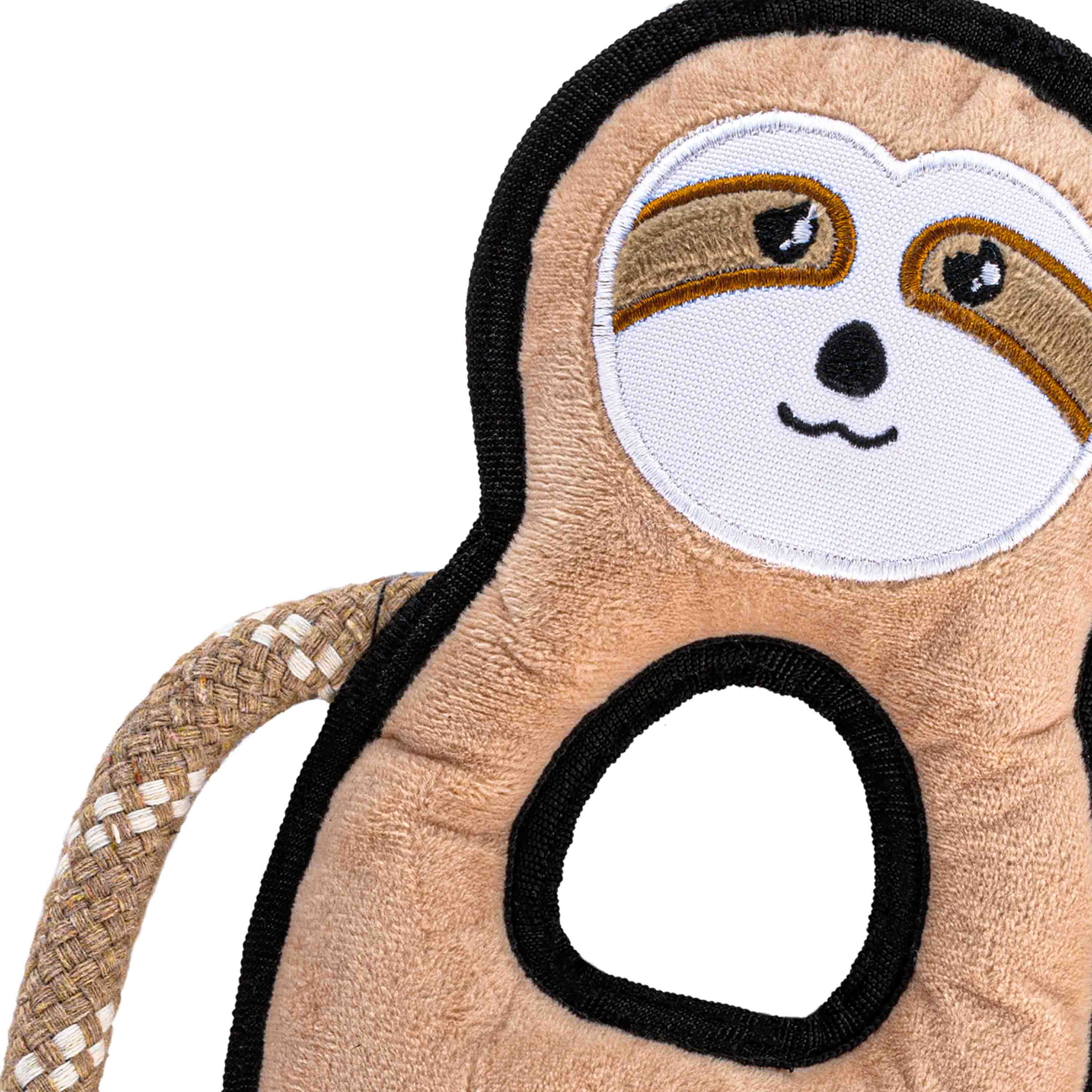 Rough & Tough Recycled Plastic Sloth Dog Toy (7868565520626)