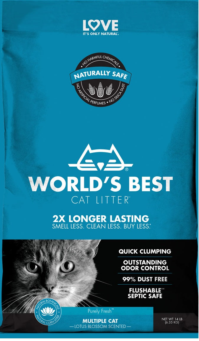 World's Best Cat Litter - Lotus Blossom - Multi Cat (7430369018098)