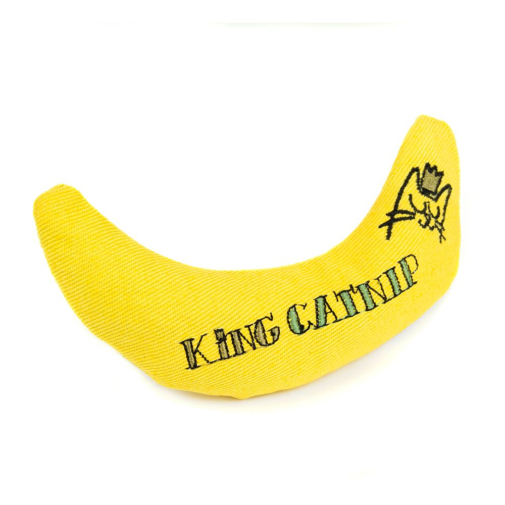 King Catnip Banana Cat Nip toy for Cats (7561417261298)