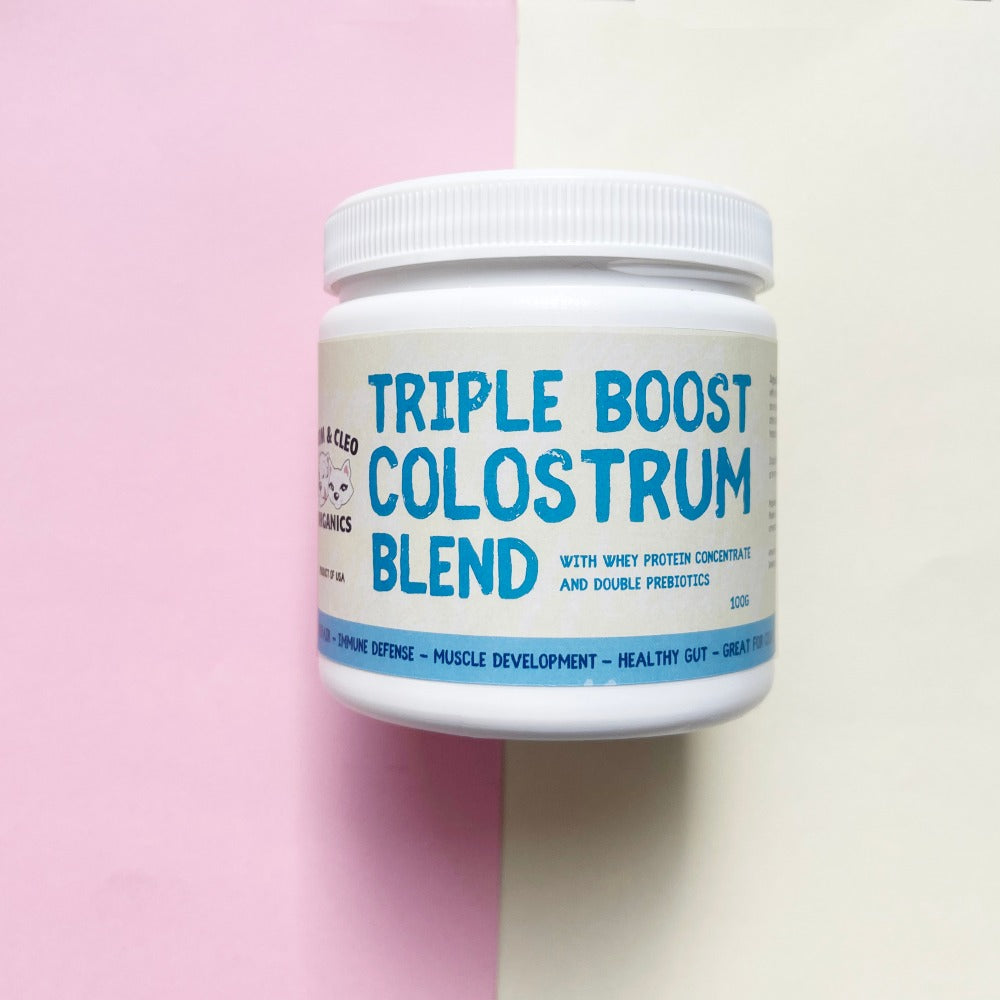 Dom & Cleo Triple Boost Colostrum Blend 100gm (7524430282994)